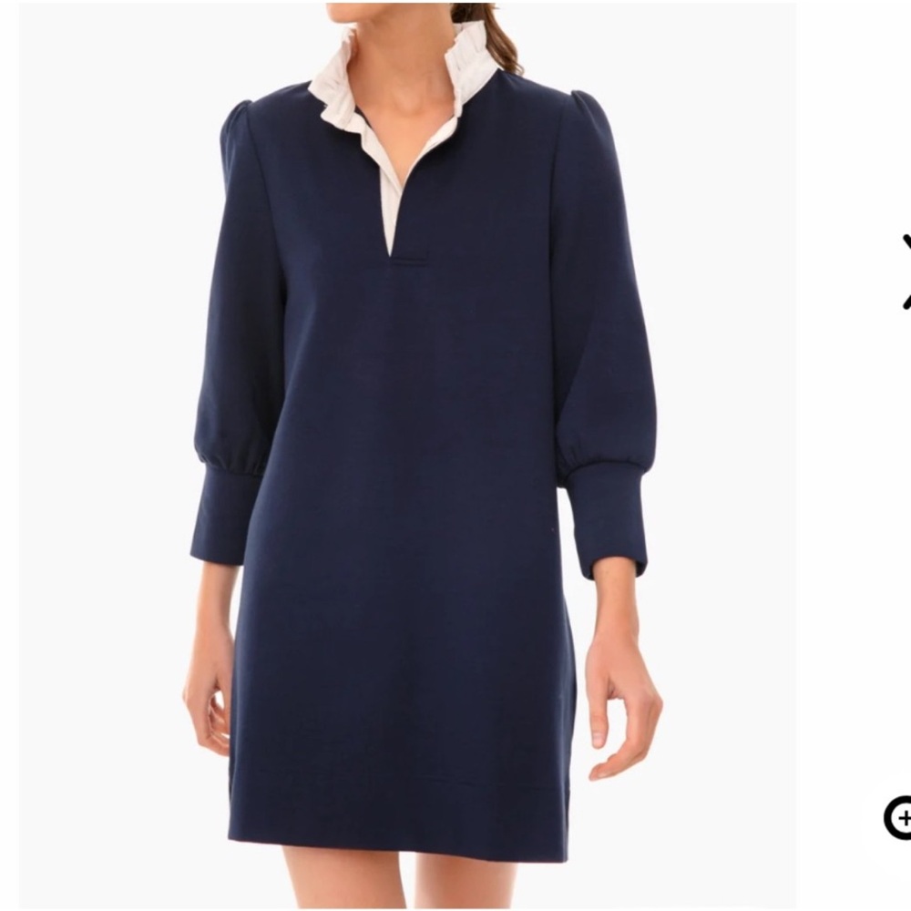Tuckernuck - Pomander Place Navy Charlotte Terry Dress EUC - Small - Picture 5 of 6